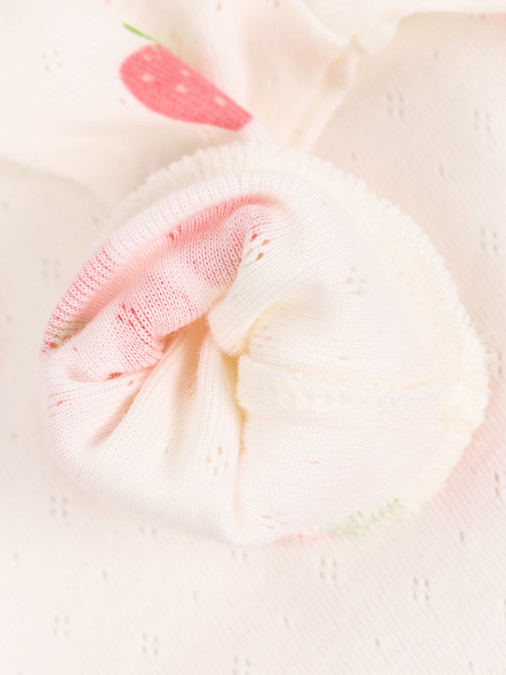 Комбинезон Baby boom К296/10-Р ажурная рибана клубнички - фото 5