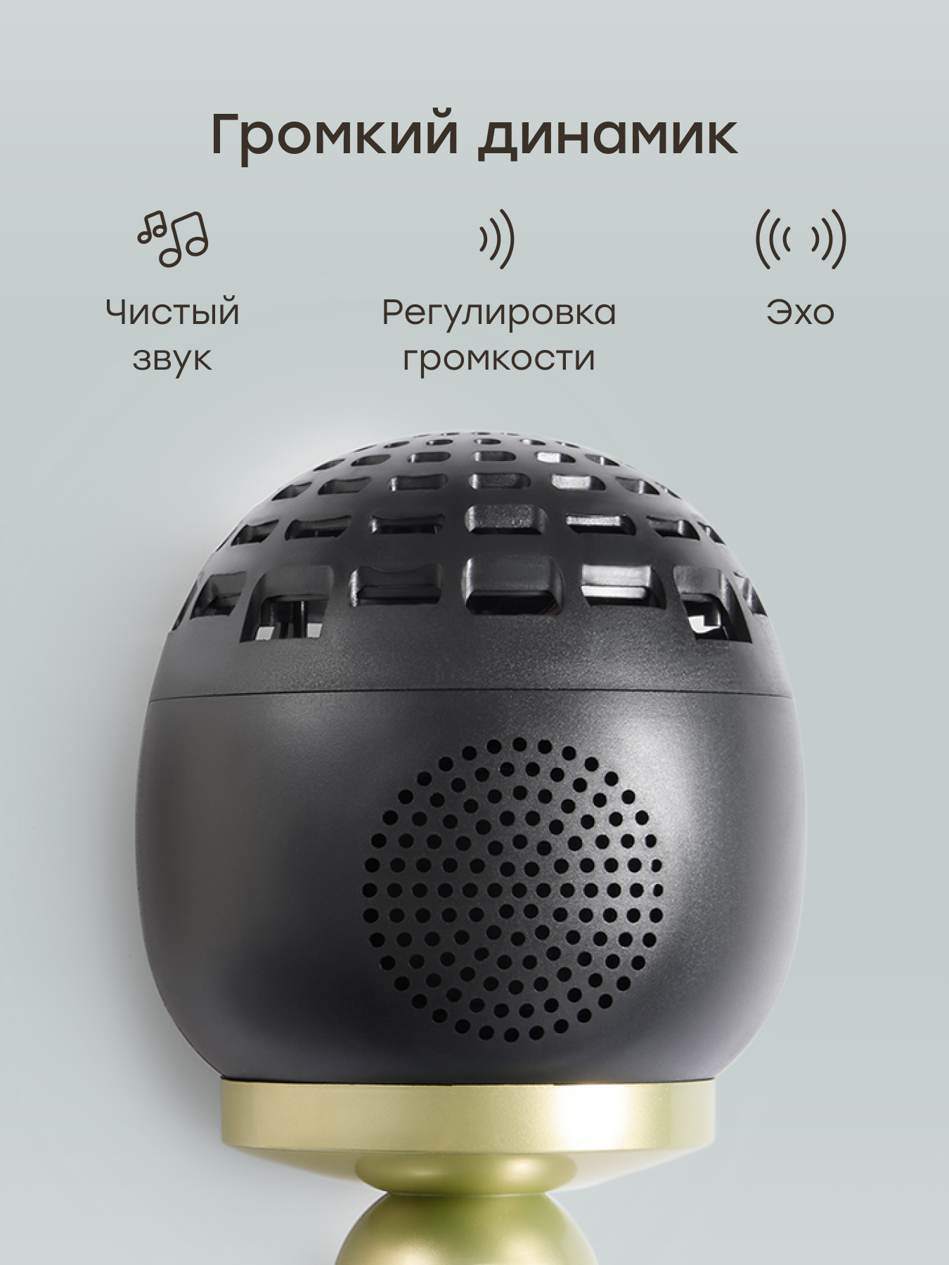 Игрушка музыкальная Happy Baby микрофон - фото 7