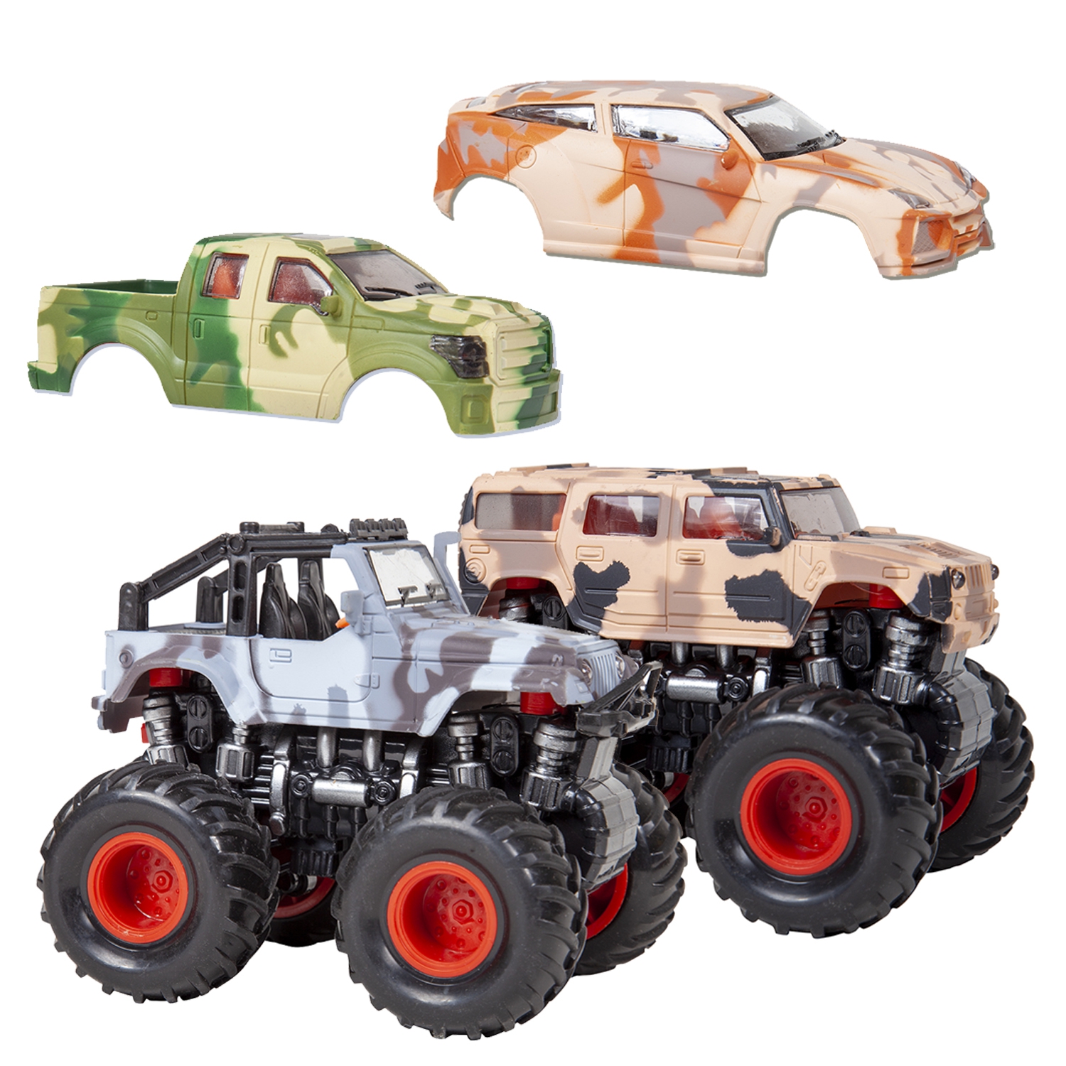 Игровой набор Handers Дуэль короли бездорожья HAC1602-070 //голубой - фото 1