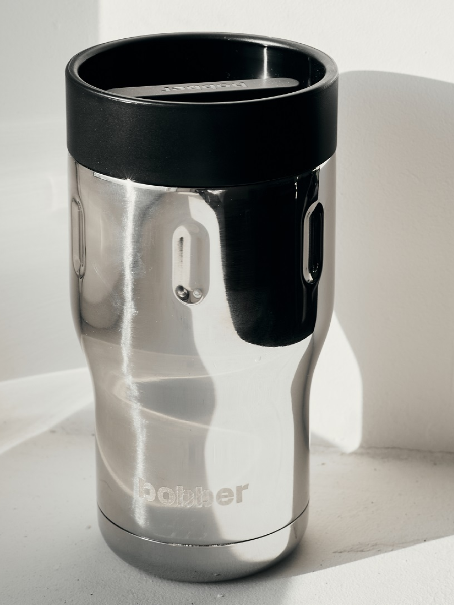 Термокружка для чая 350 мл Tumbler Bobber зеркальный - фото 5