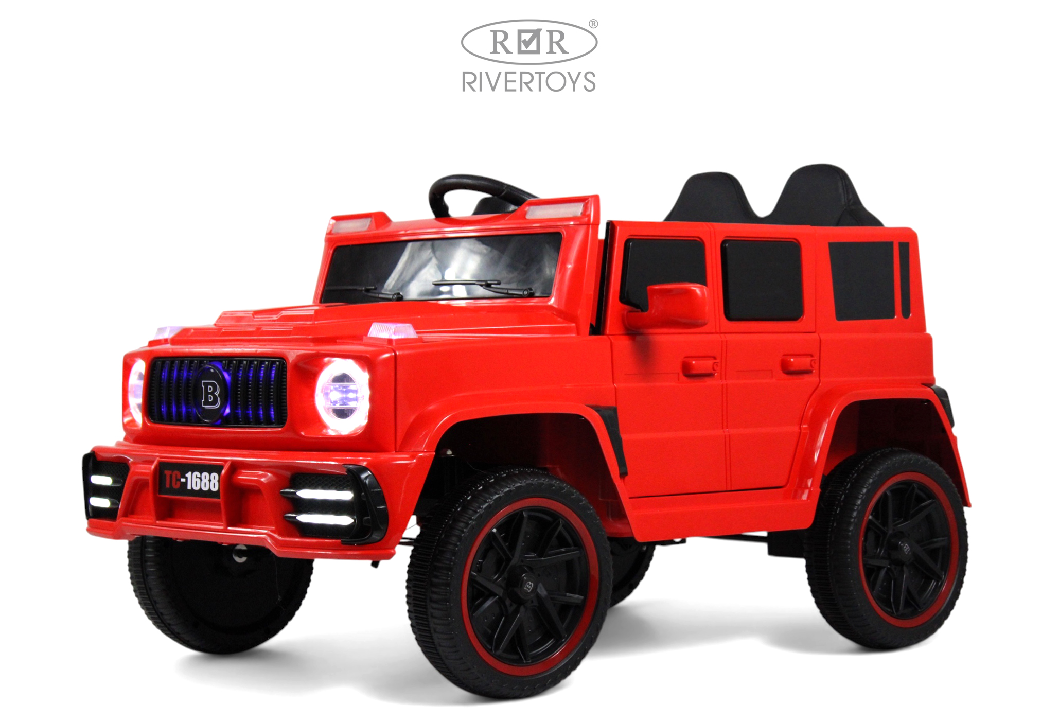 Электромобиль RIVERTOYS Mercedes Z111VO-RED С пультом ДУ - фото 1