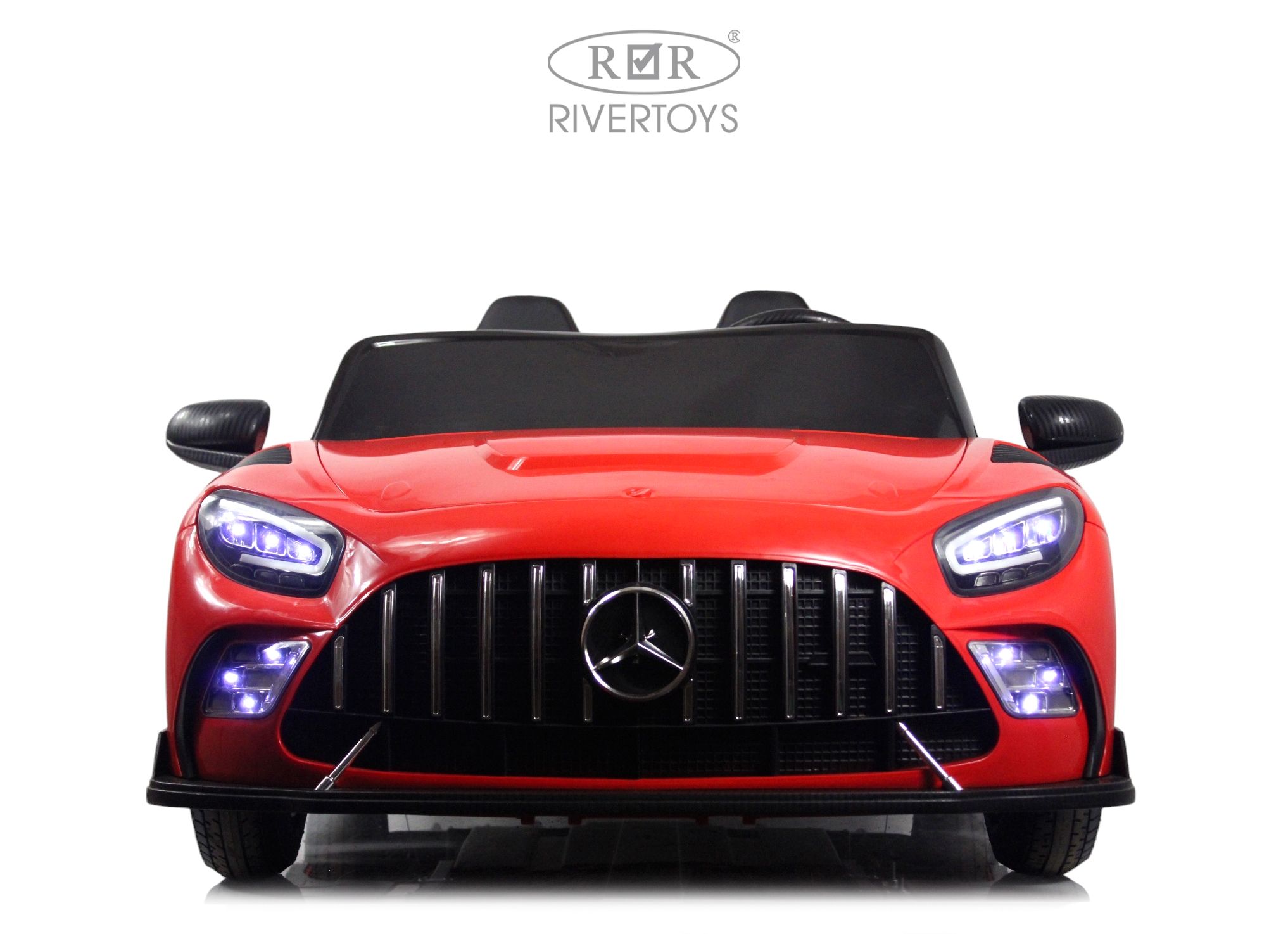 Электромобиль RIVERTOYS Mercedes F999FF-RED С пультом ДУ - фото 2