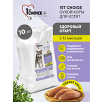 Корм сухой 1st Choice для котят Здоровый старт на курице 10кг