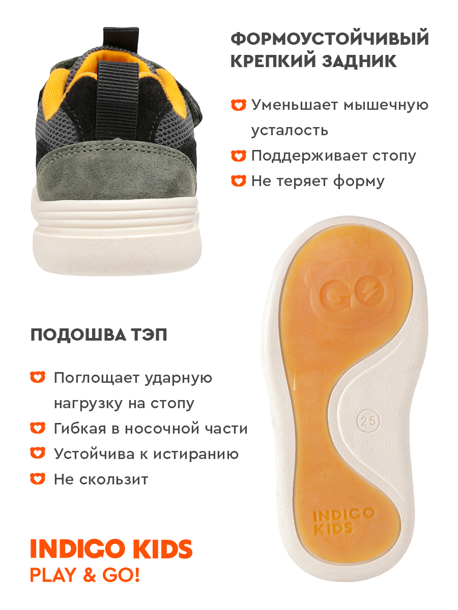 Кроссовки Indigo kids 40-1020G - фото 7