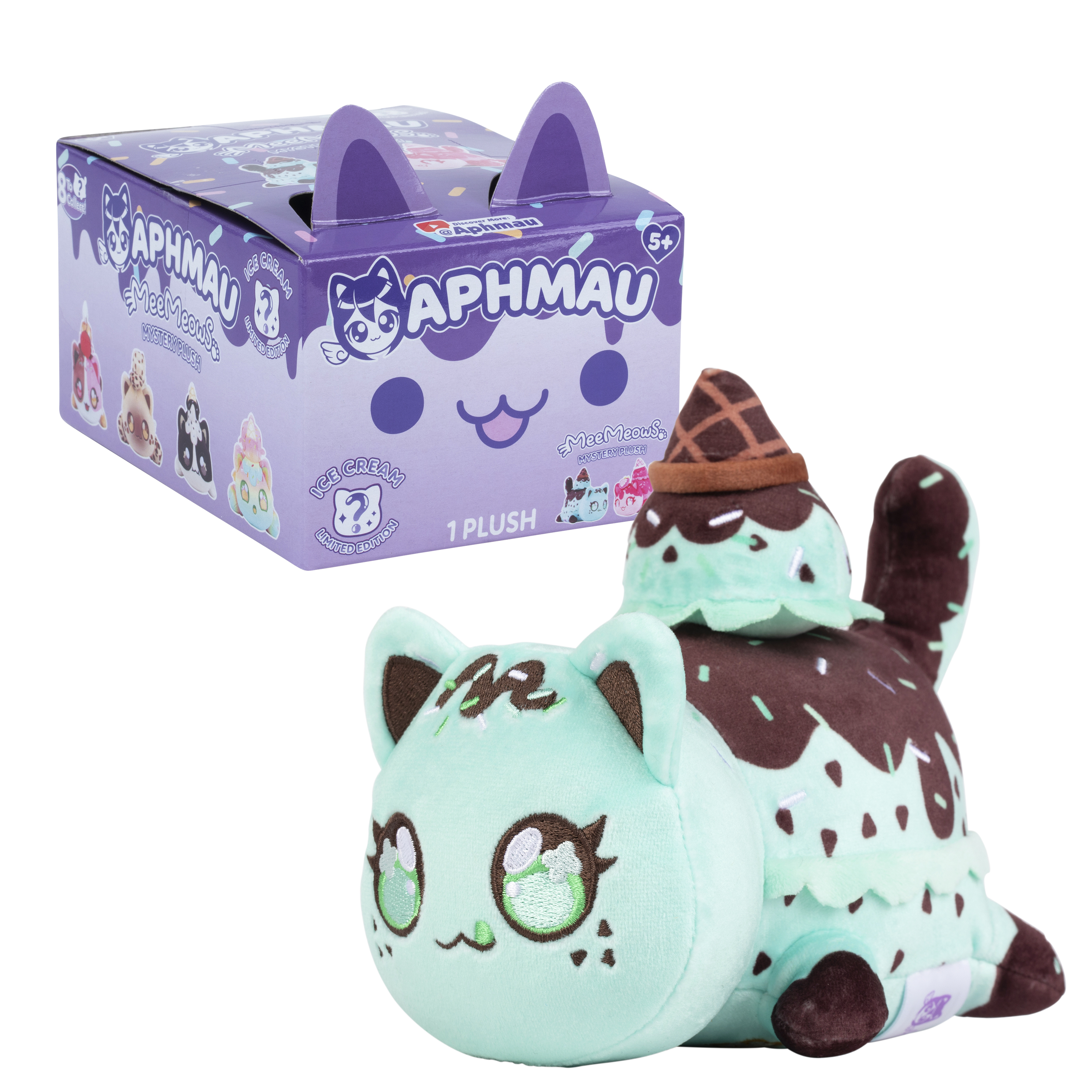 Мягкая игрушка APHMAU Мороженое Сюрприз 15см - фото 11