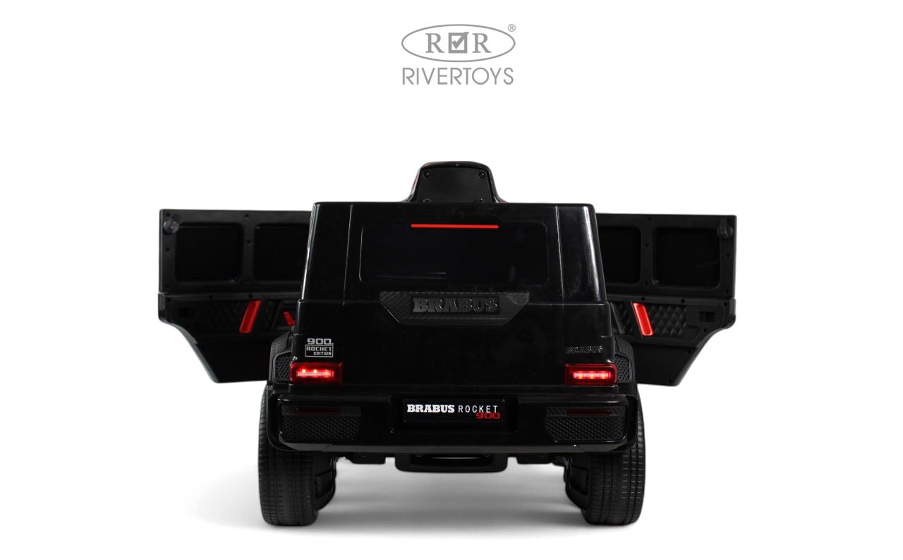 Электромобиль RIVERTOYS Mercedes Z999ZZ-BLACK С пультом ДУ - фото 3