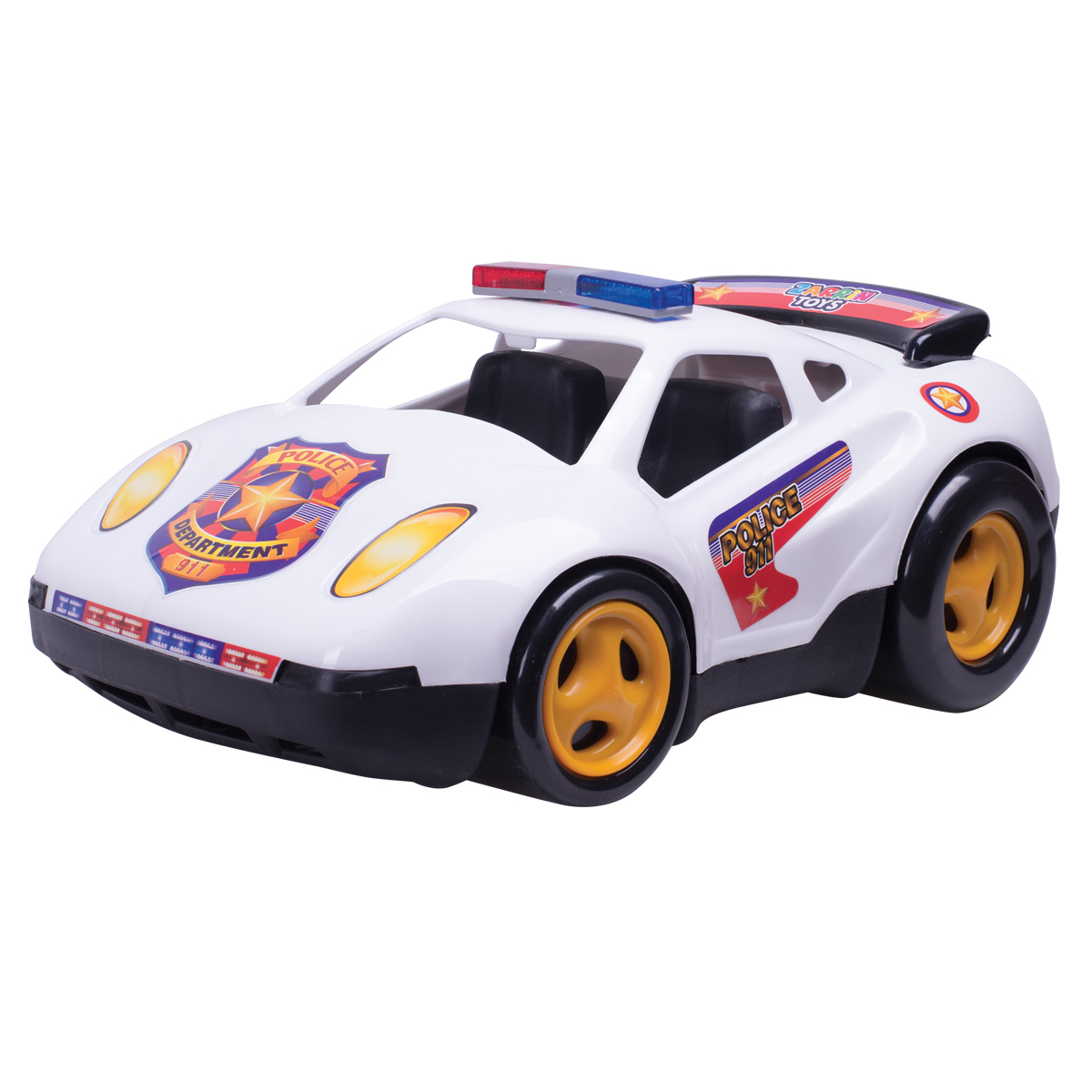 Автомобиль Zarrin Toys I4/белый - фото 1