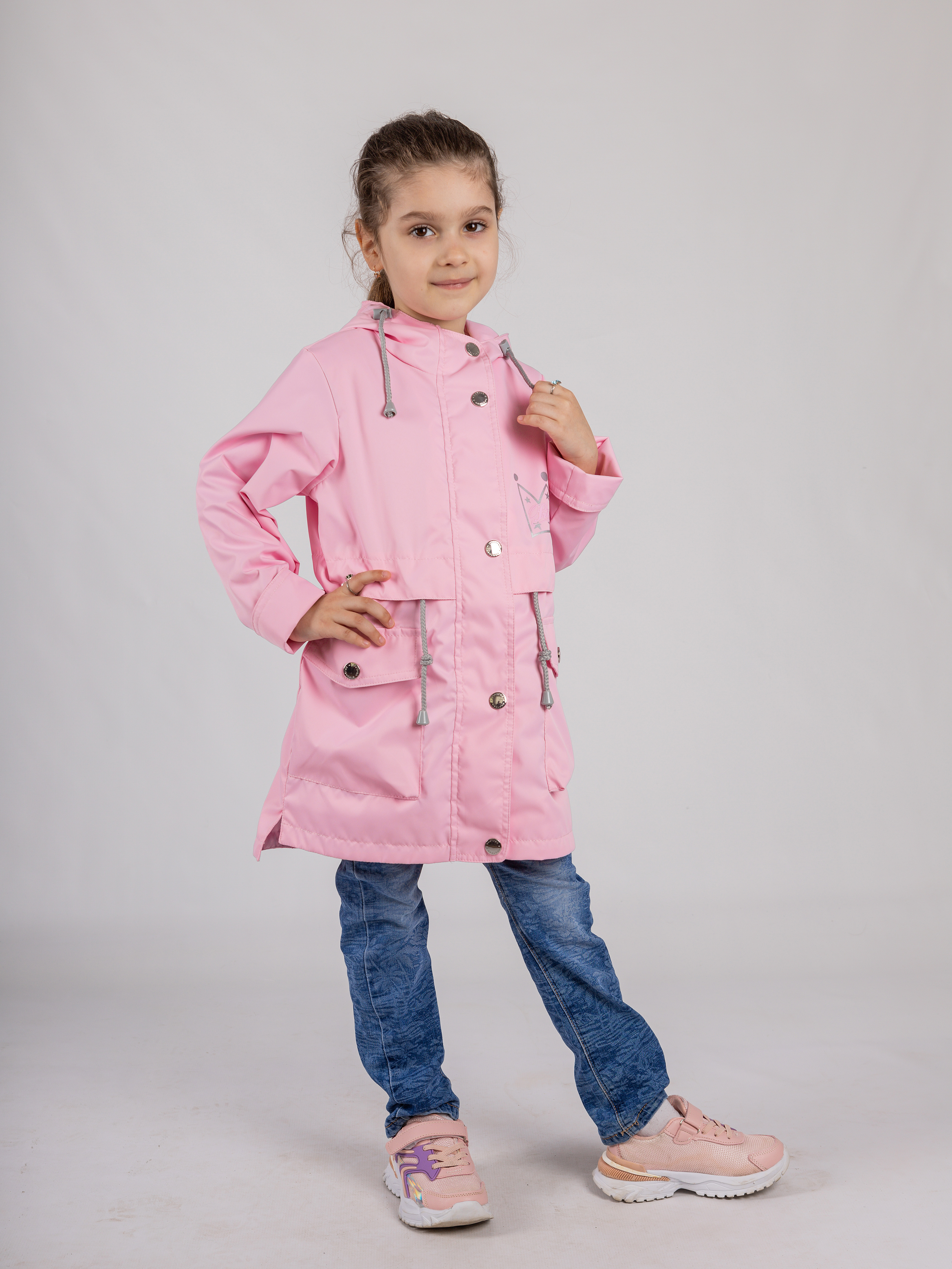 Ветровка ILVES ILV-A-186/7 блед.розовый - фото 3