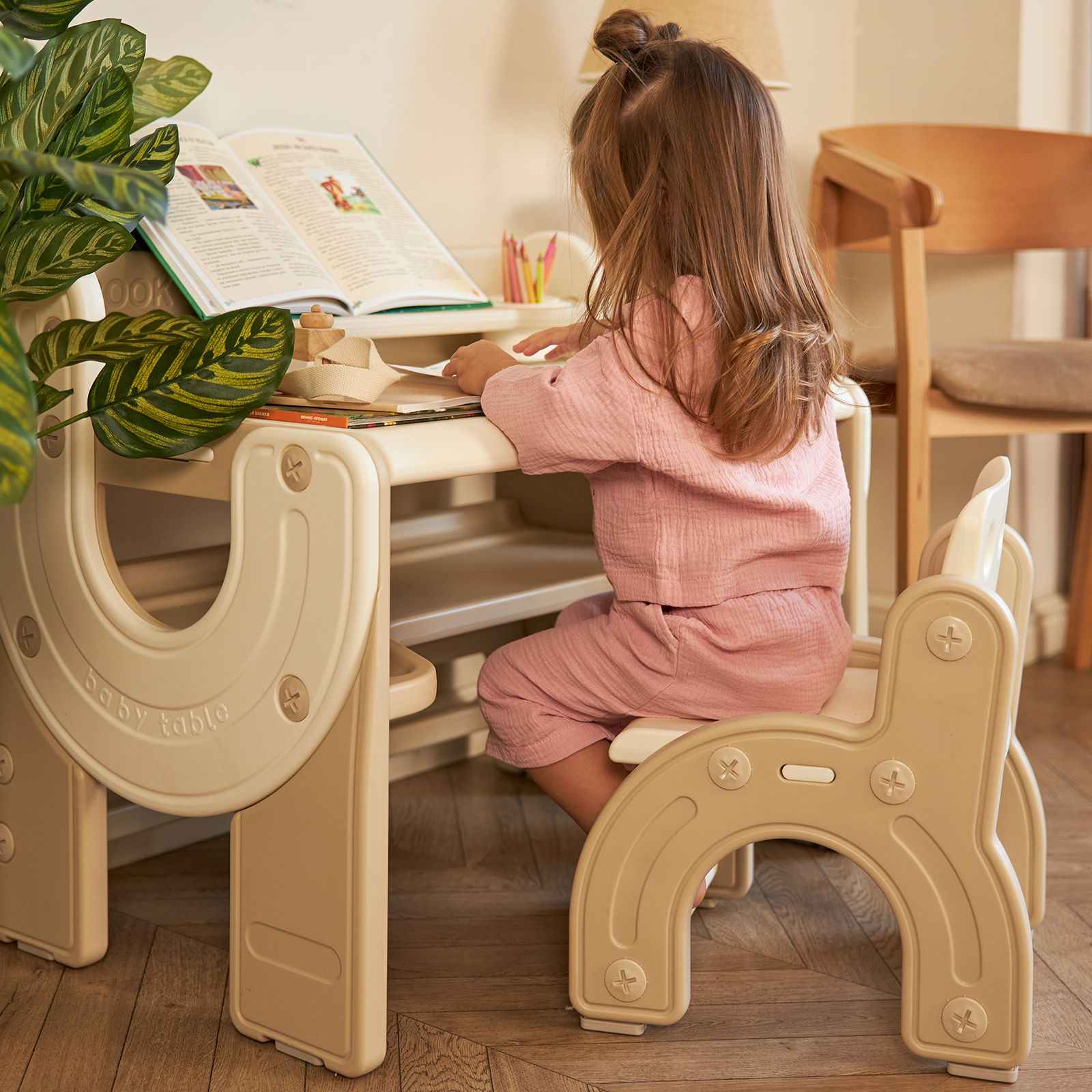 Комплект мебели UNIX Kids Sand - фото 13