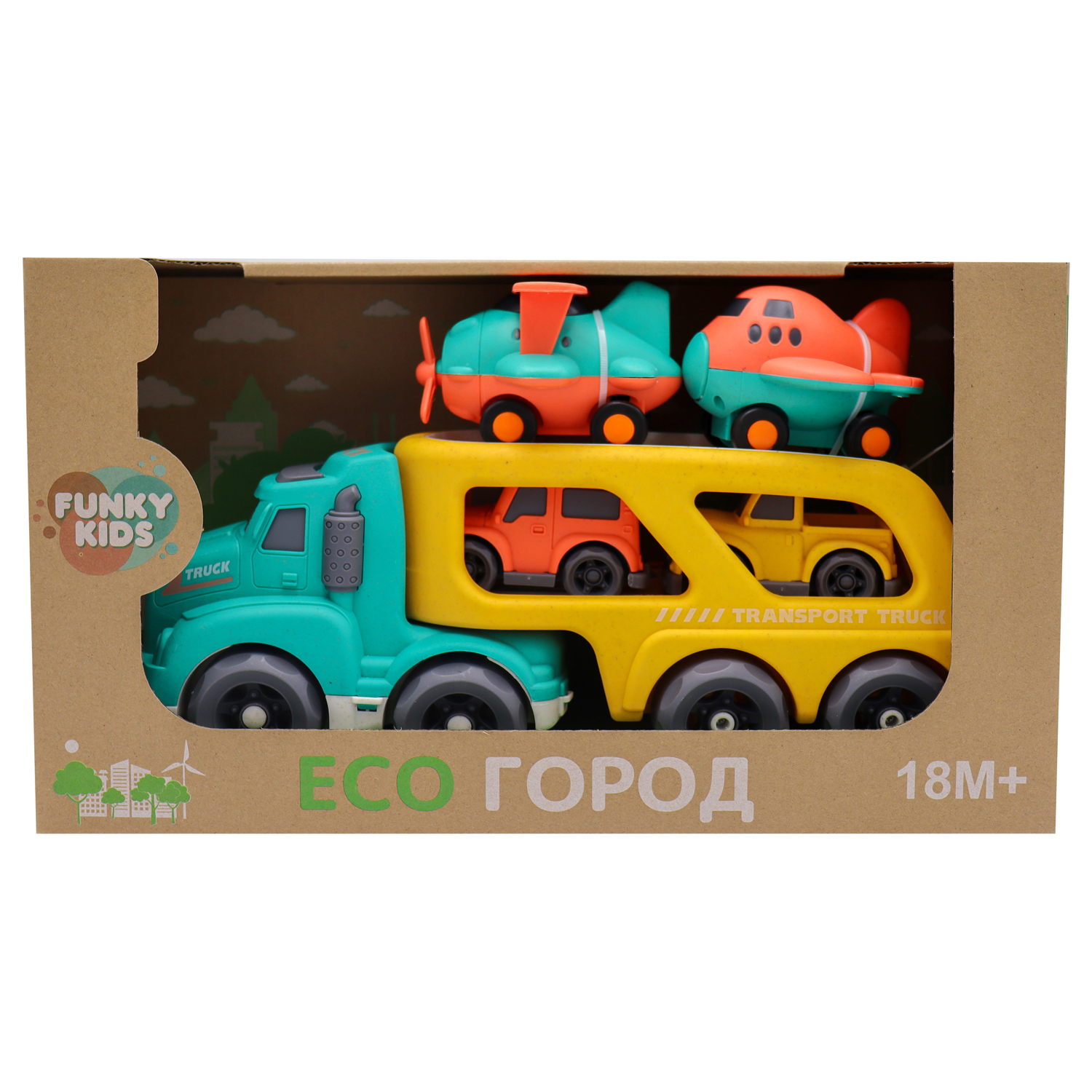 Грузовик Funky Toys - фото 2