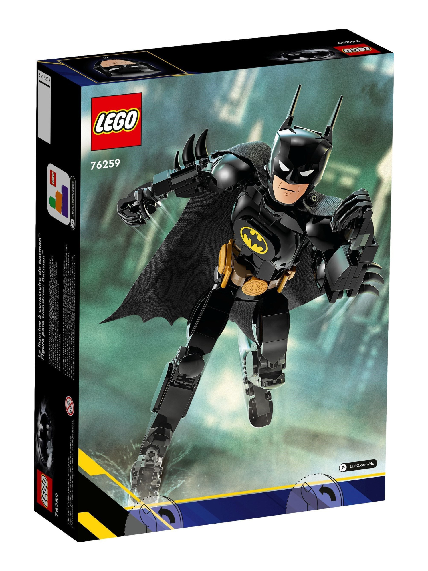 Конструктор LEGO DC Super Heroes Сборная фигурка Бэтмена 275 дет. - фото 3