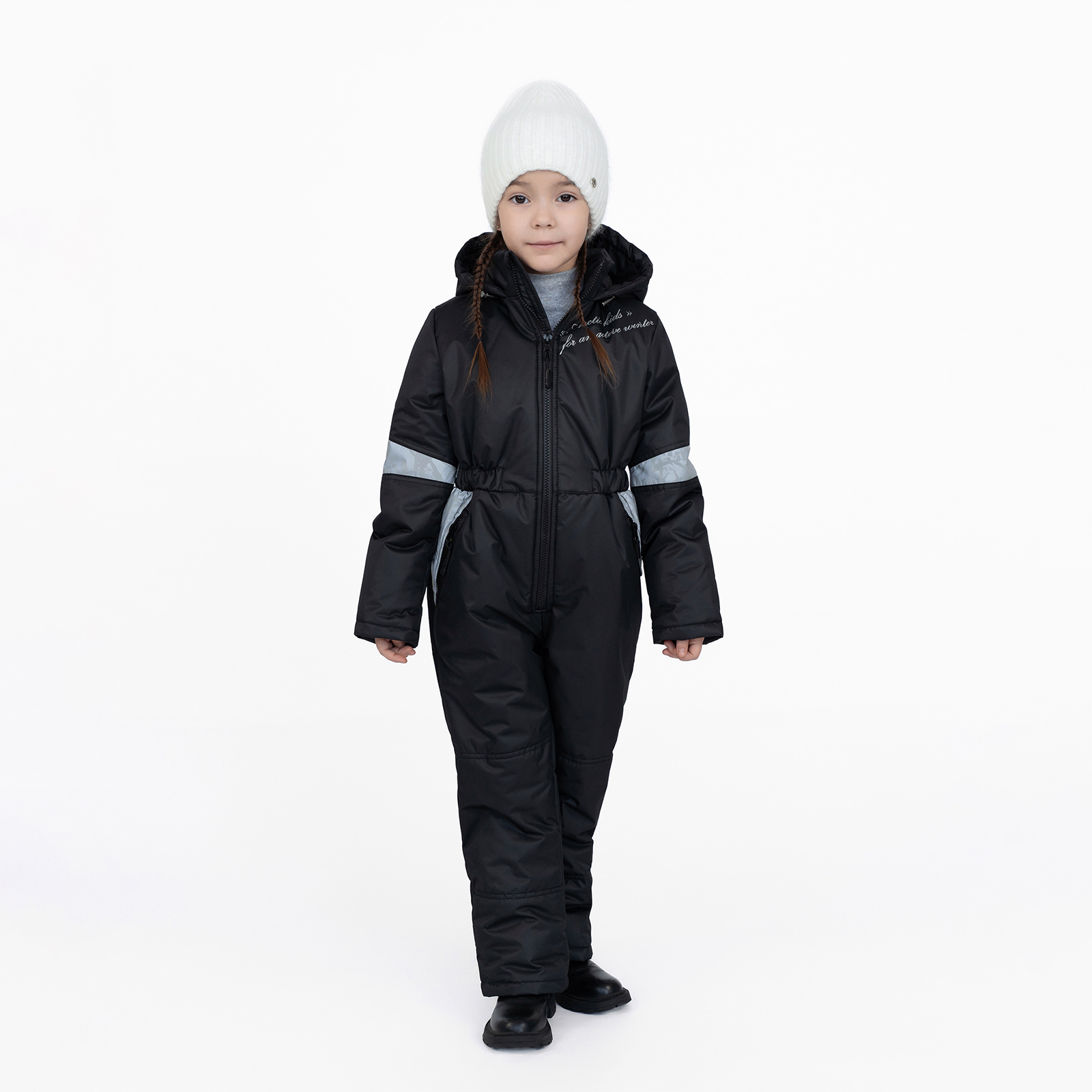Комбинезон зимний Arctic kids 30-041 черный - фото 22