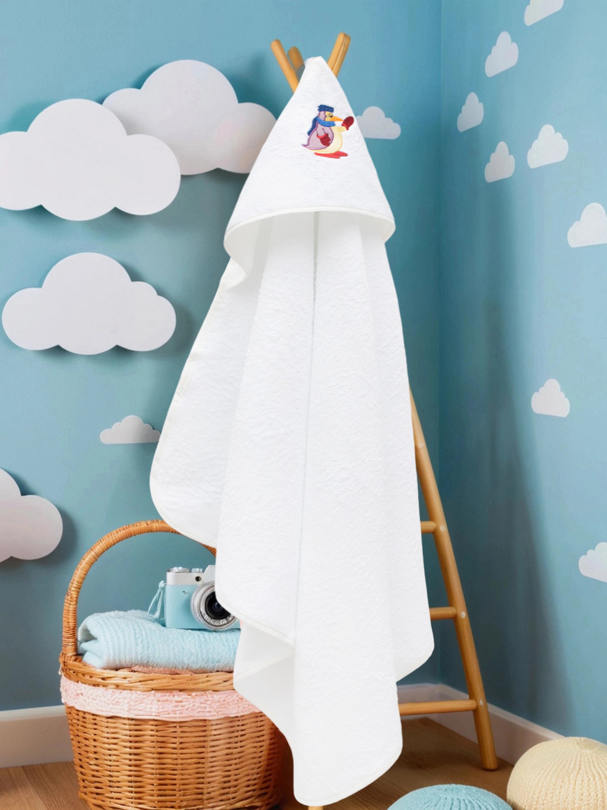 Полотенце уголок Wellness МАЛЫШ-00/00_П 80 x 100 см 1 шт. - фото 1