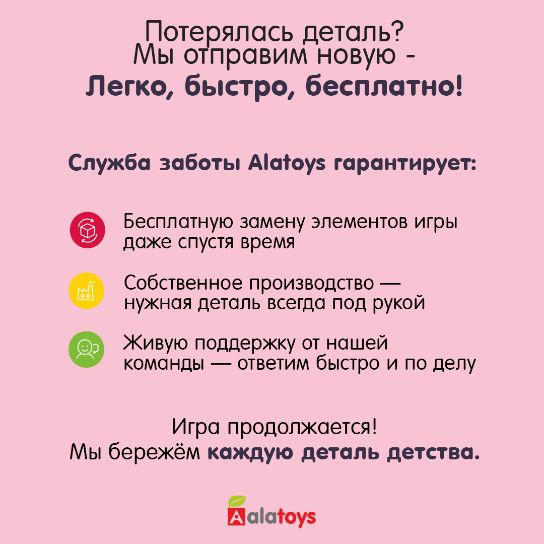 Игрушка Alatoys бизиборд Монтессори в ассортименте - фото 14