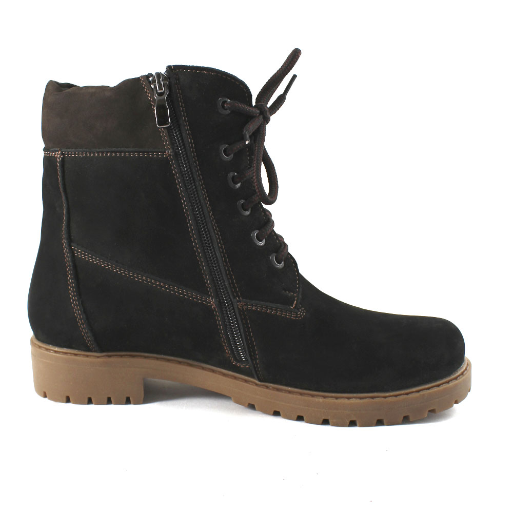 Ботинки Europen 1015Б-СВ EUROPEN Ботинки женские,черный нубук - фото 2