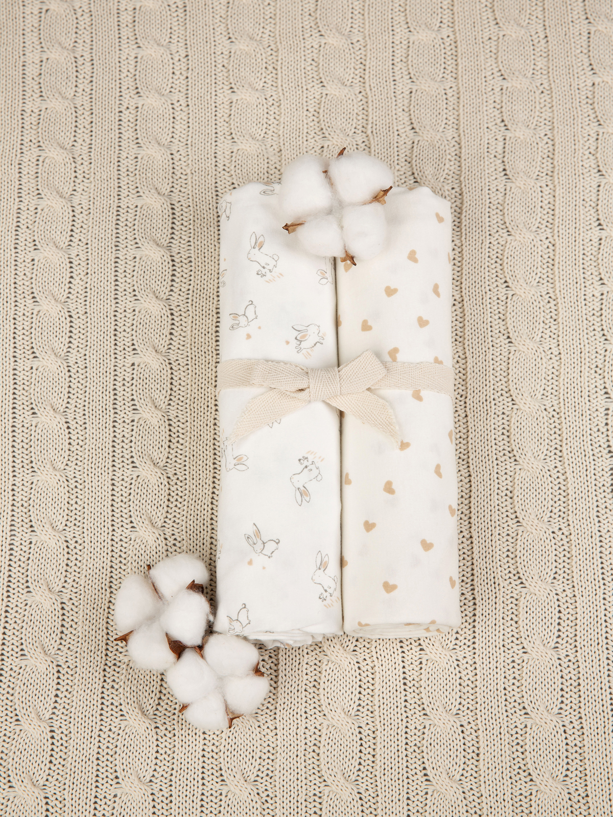 Пелёнка inlovery Легкость трикотаж 90х120 см 2 шт. - фото 13