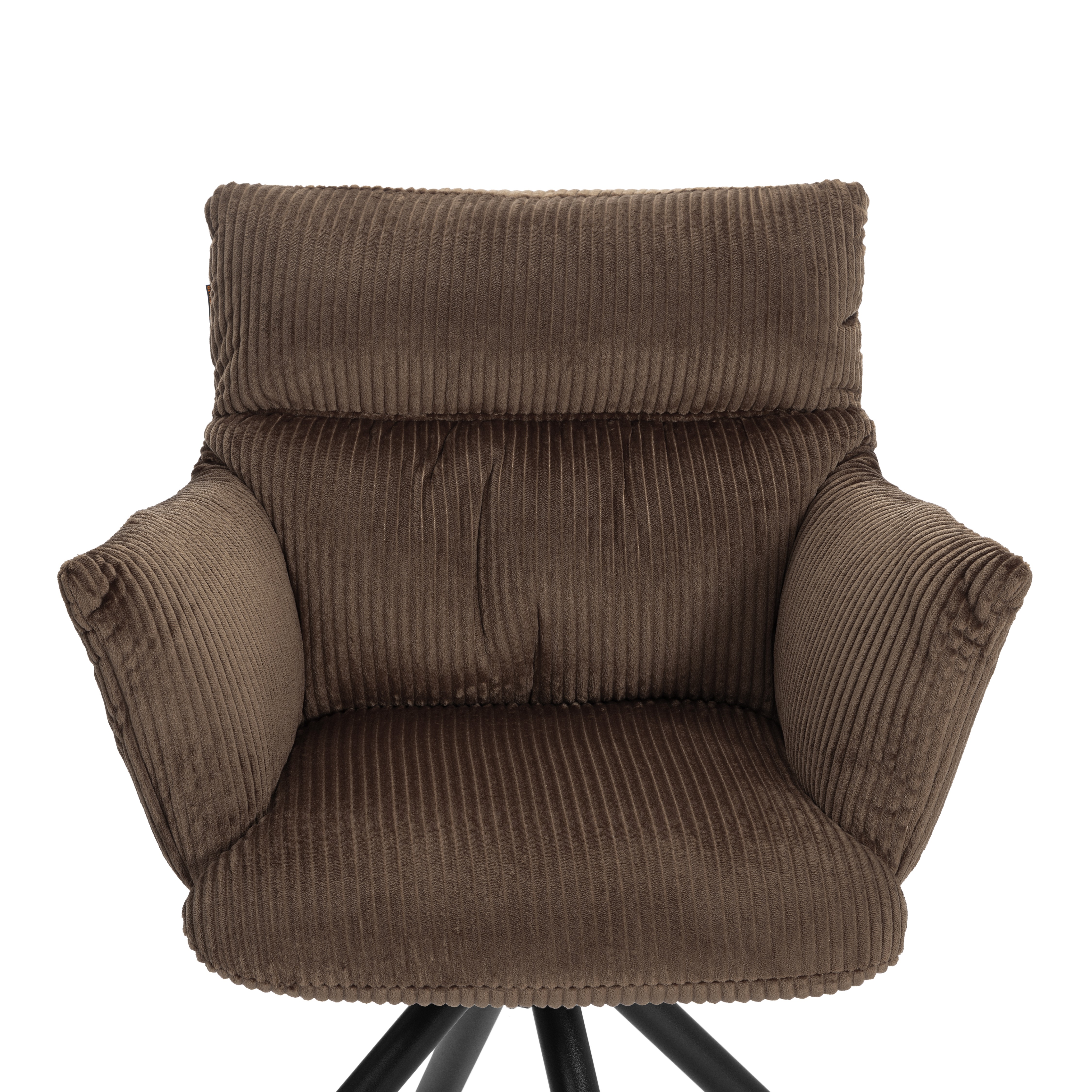 Стул TETCHAIR Флаффи опора 360 коричневый - фото 7