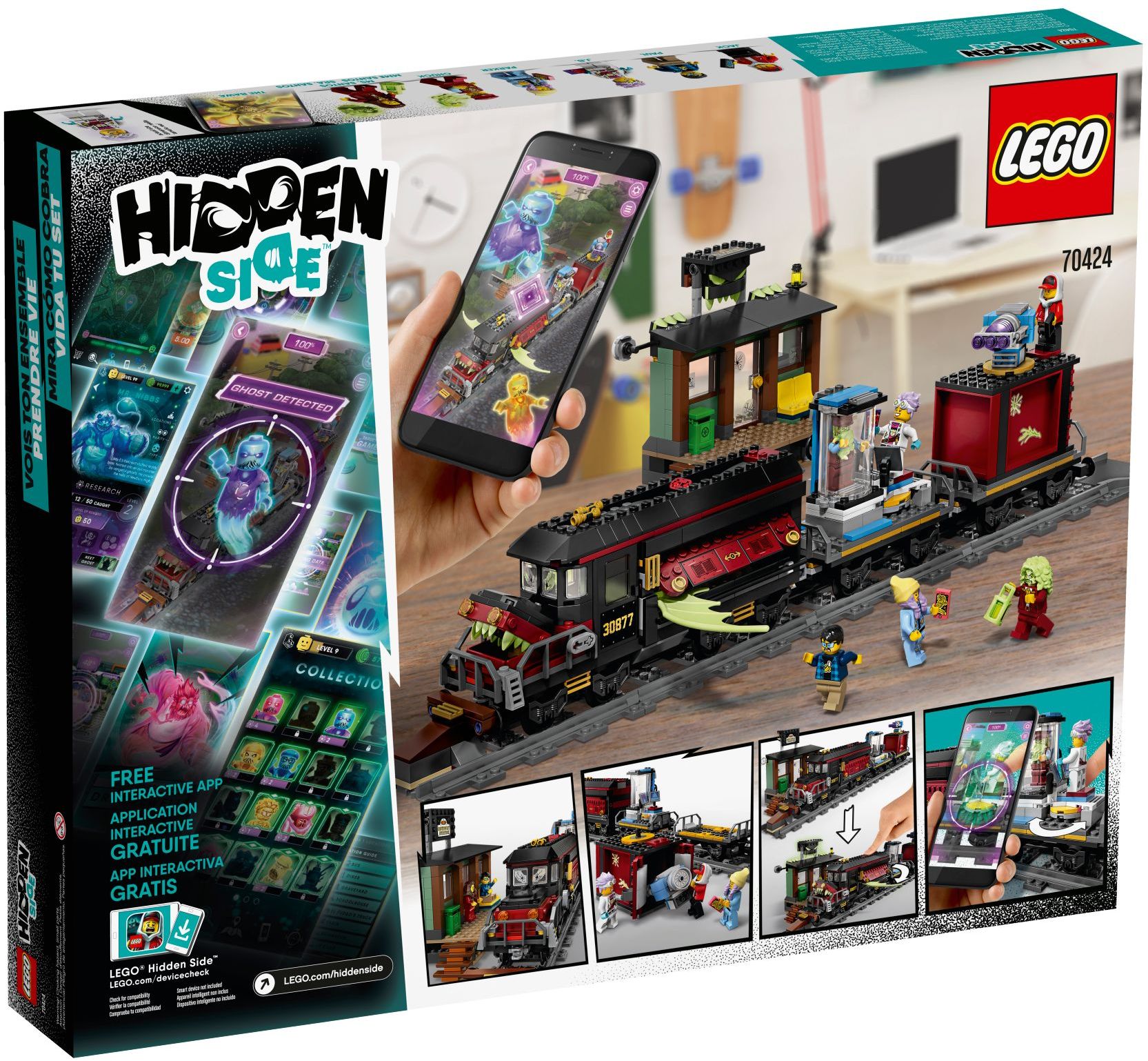 Конструктор LEGO Hidden Side 70424 698 дет. - фото 3