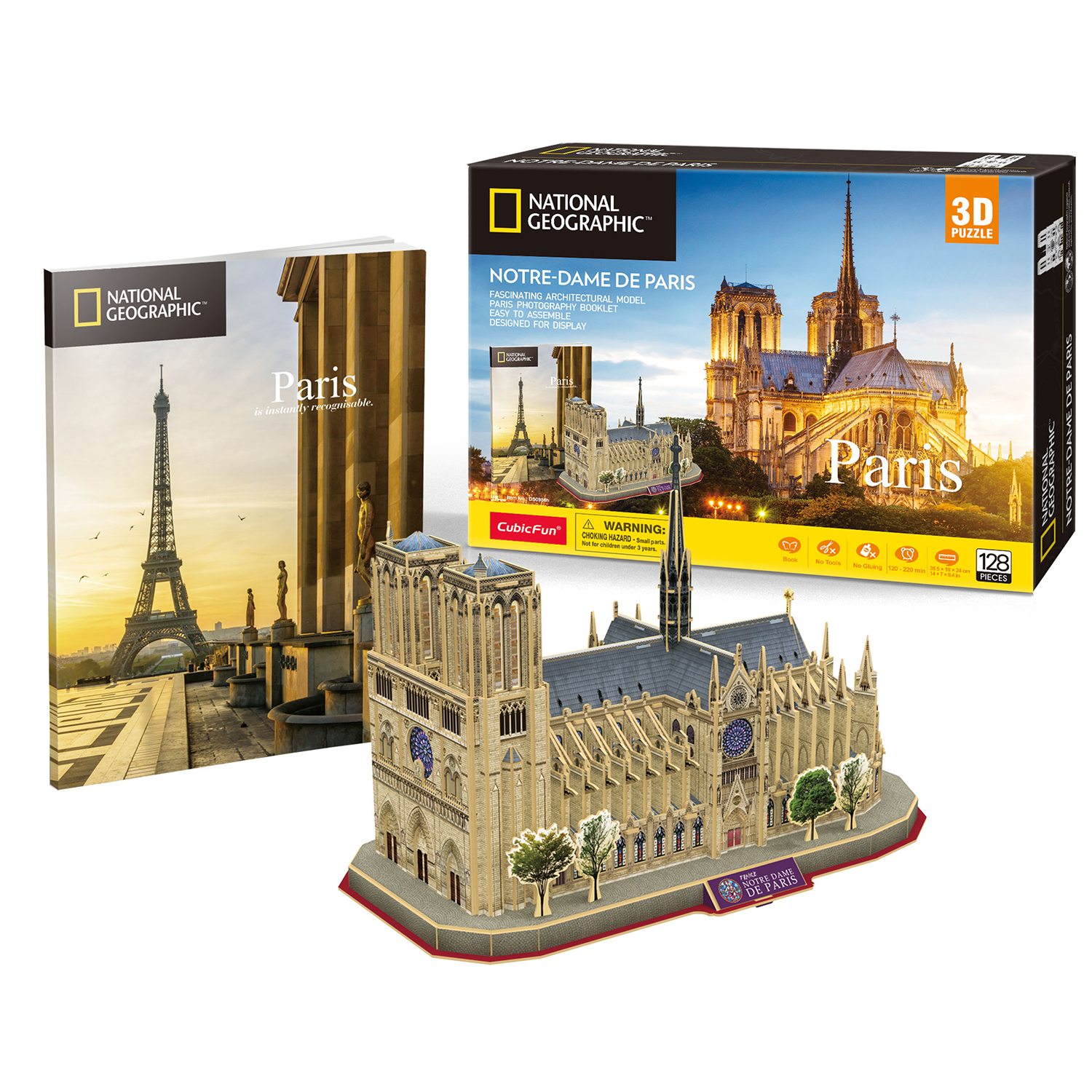 Пазл CubicFun National Geographic 3D - фото 1