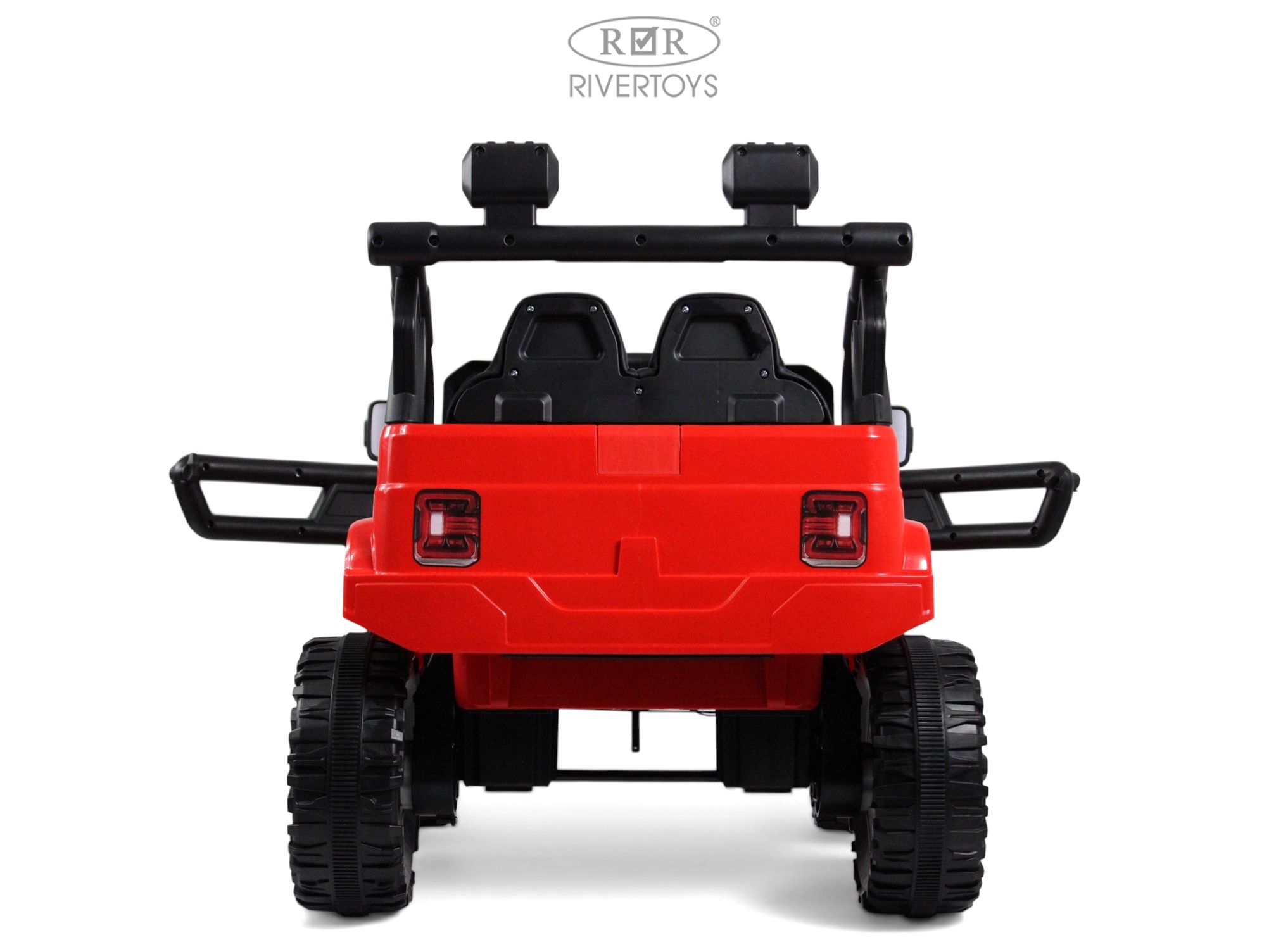 Электромобиль RIVERTOYS М101БХ-RED С пультом ДУ - фото 9