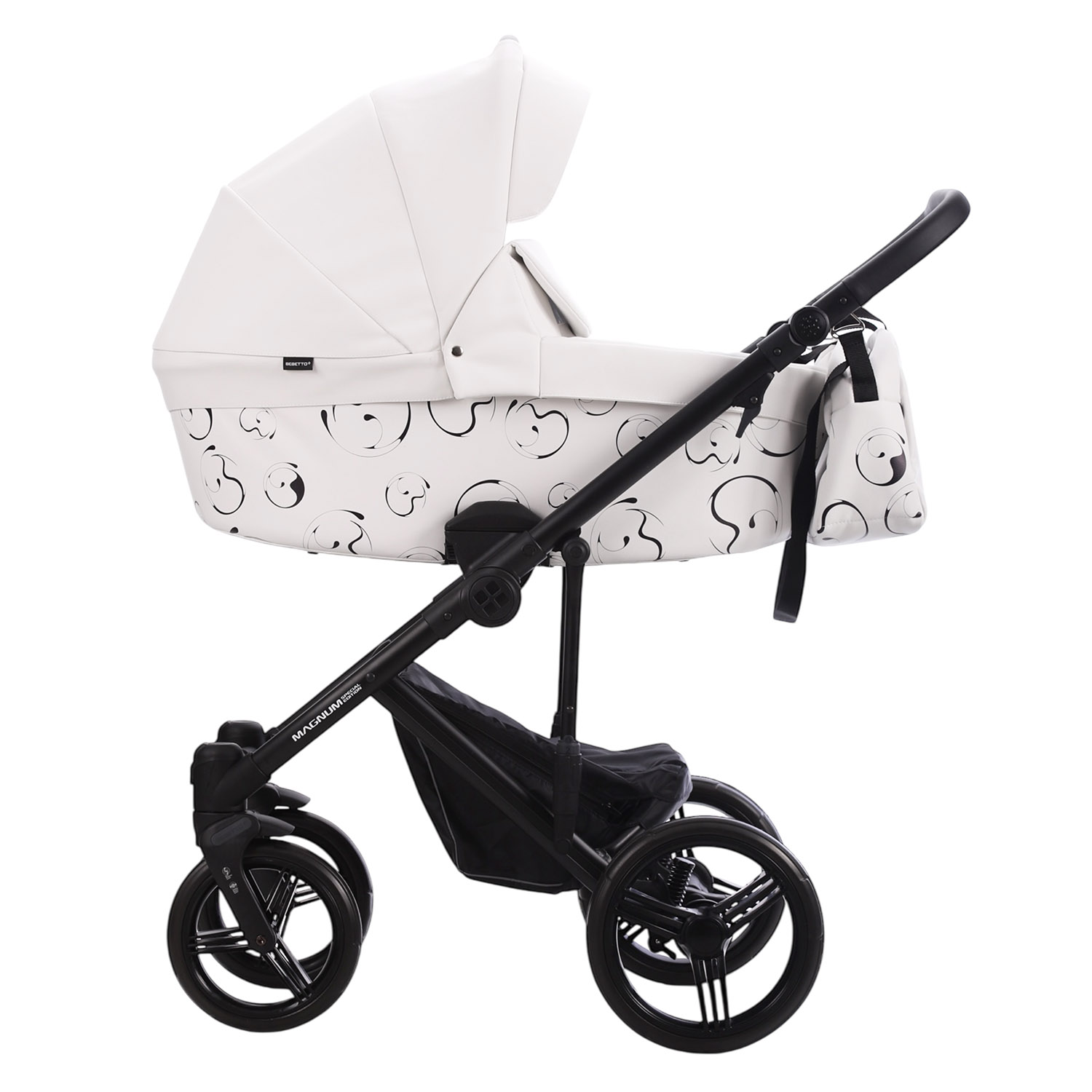 Коляска 2в1 Bebetto Magnum Light SE Pro белый - фото 2