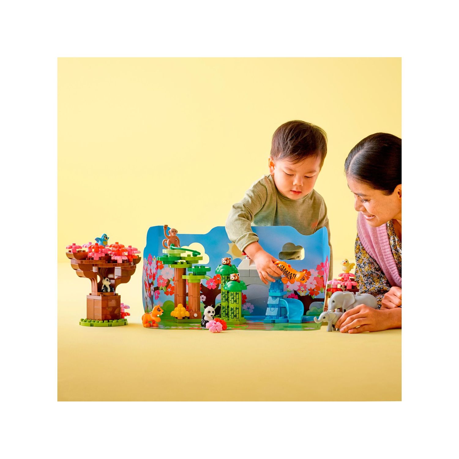 Конструктор LEGO DUPLO Wild Animals of Asia 117 дет. - фото 7