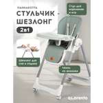 Стульчик для кормления Acarento Pannacotta зеленый