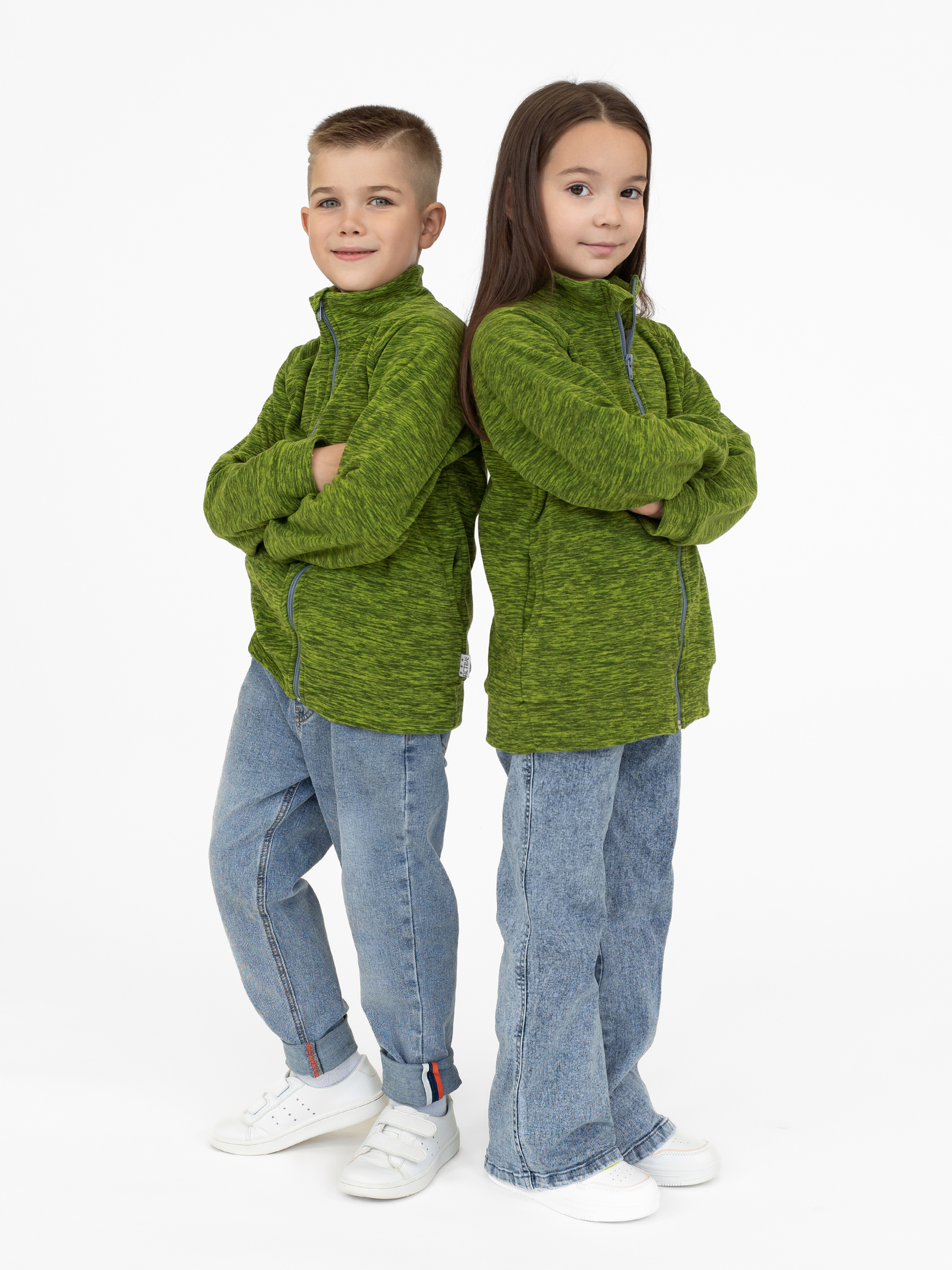 Толстовка Утенок 689/1кт салат - фото 3