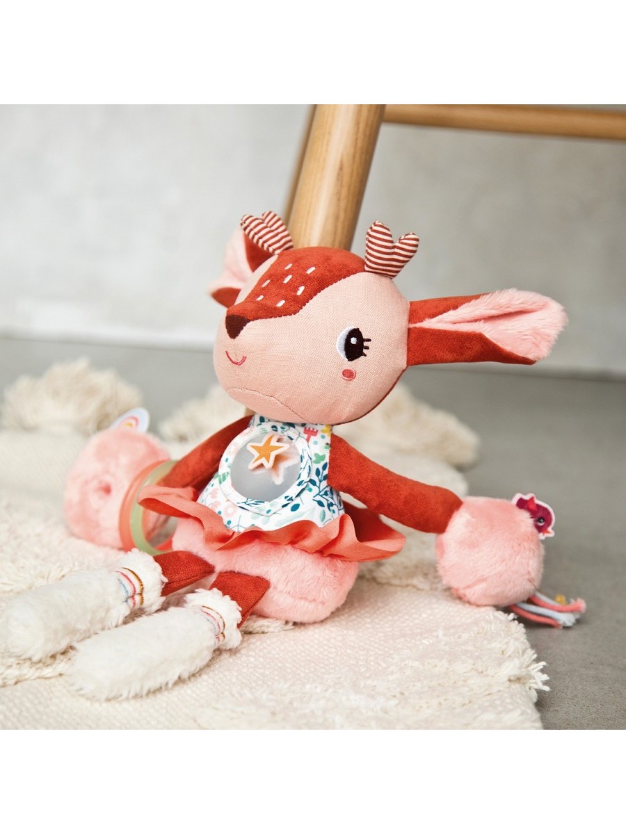 Игрушка мягкая Lilliputiens олень 30 см - фото 5