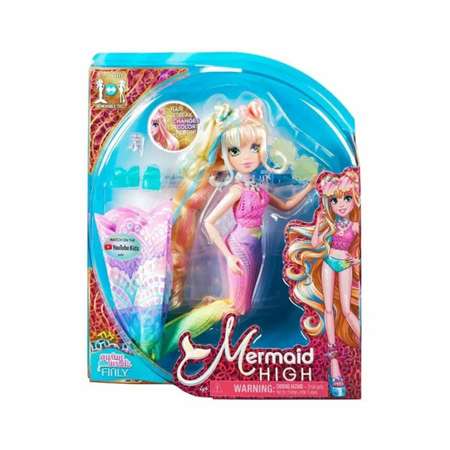 Кукла модельная Mermaid high Spring Break Finly высота 26 см