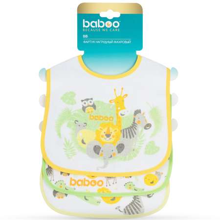 Нагрудник BABOO текстиль 3 шт.