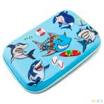 Пенал книжка ЭВРИКА Морской волк светло синий