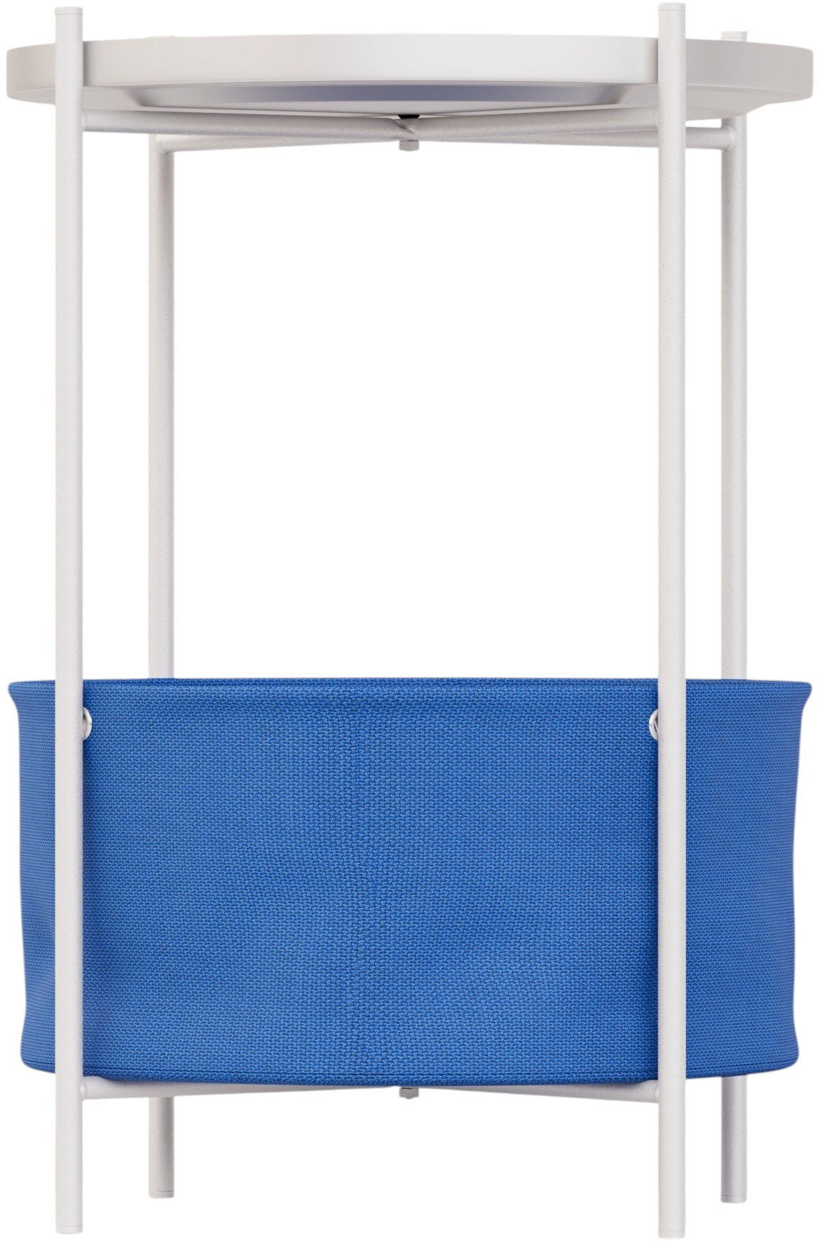 Стол журнальный LAVARIS Элдэй cuba deep sea ярко синий/белый муар - фото 6