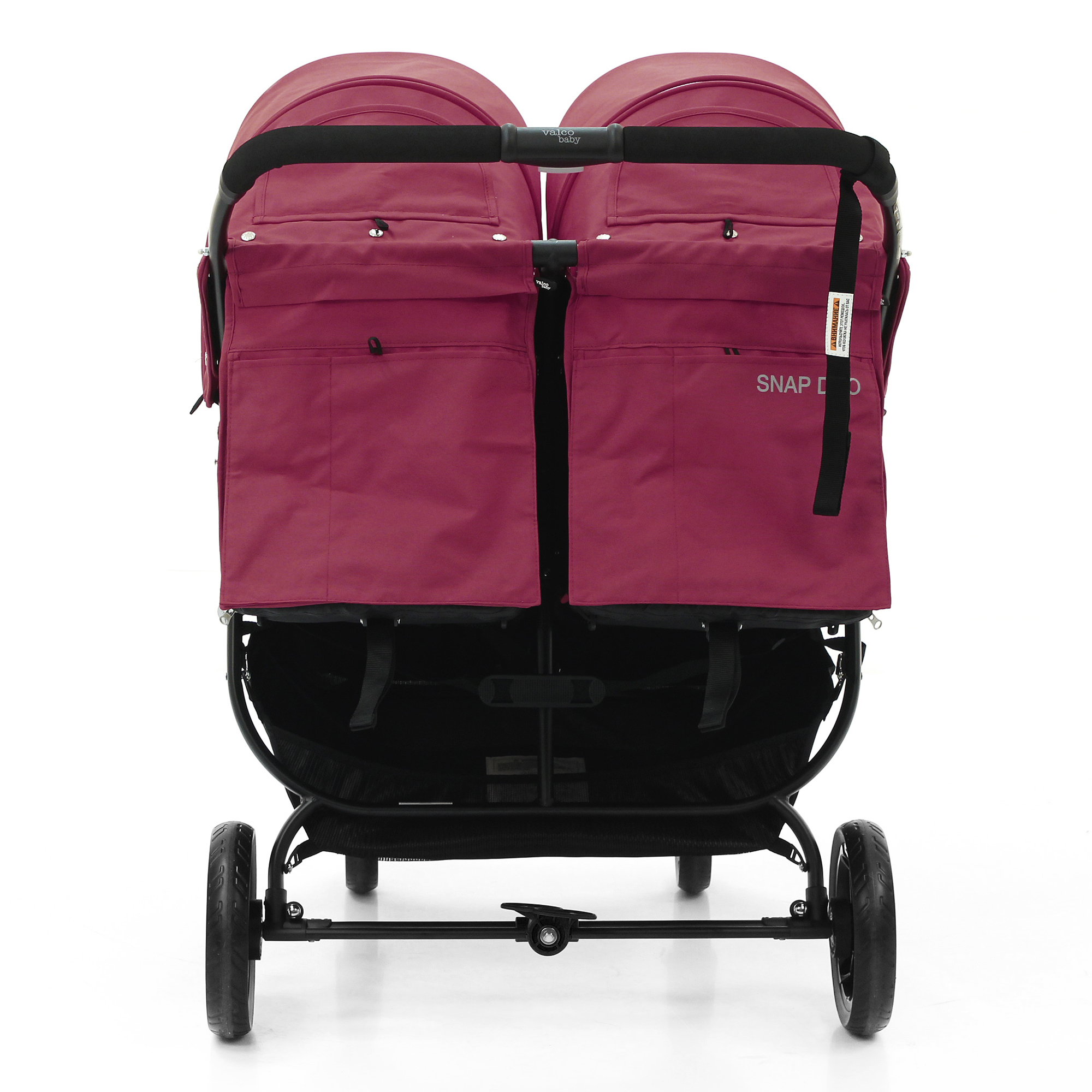 Коляска прогулочная Valco baby Snap Duo / Wine - фото 12