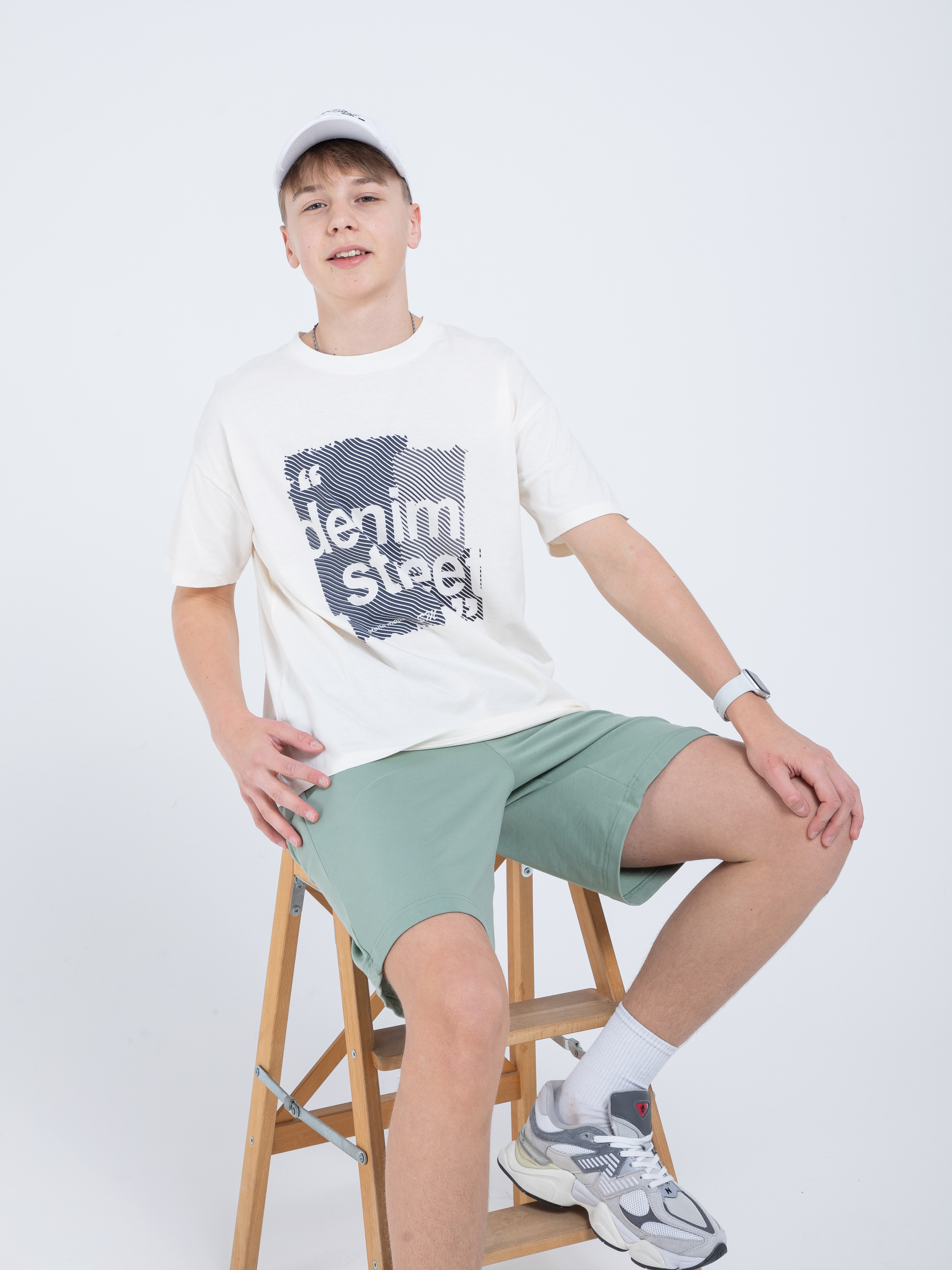 Шорты Be Friends 0221_шалфей - фото 8