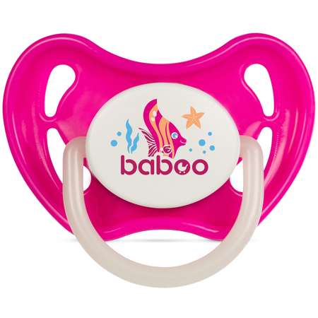 Пустышка BABOO силикон анатомическая от 6 мес.