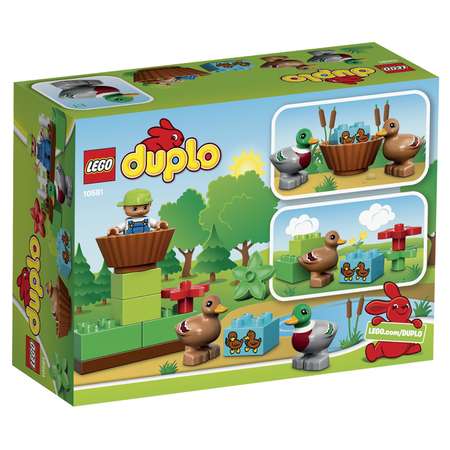 Конструктор LEGO DUPLO Уточки в лесу блочный