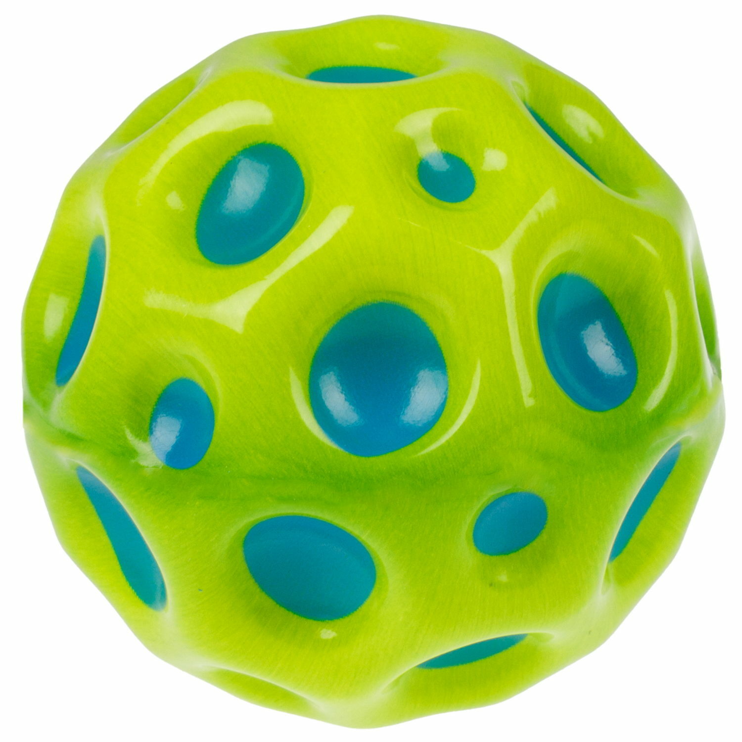 Попрыгунчик №1TOY Moon Ball классический 6см в ассортименте - фото 9
