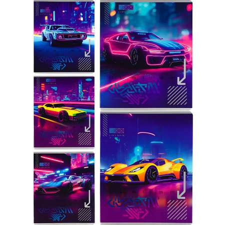 Тетрадь Collezione клетка 48 лист. в ассортименте