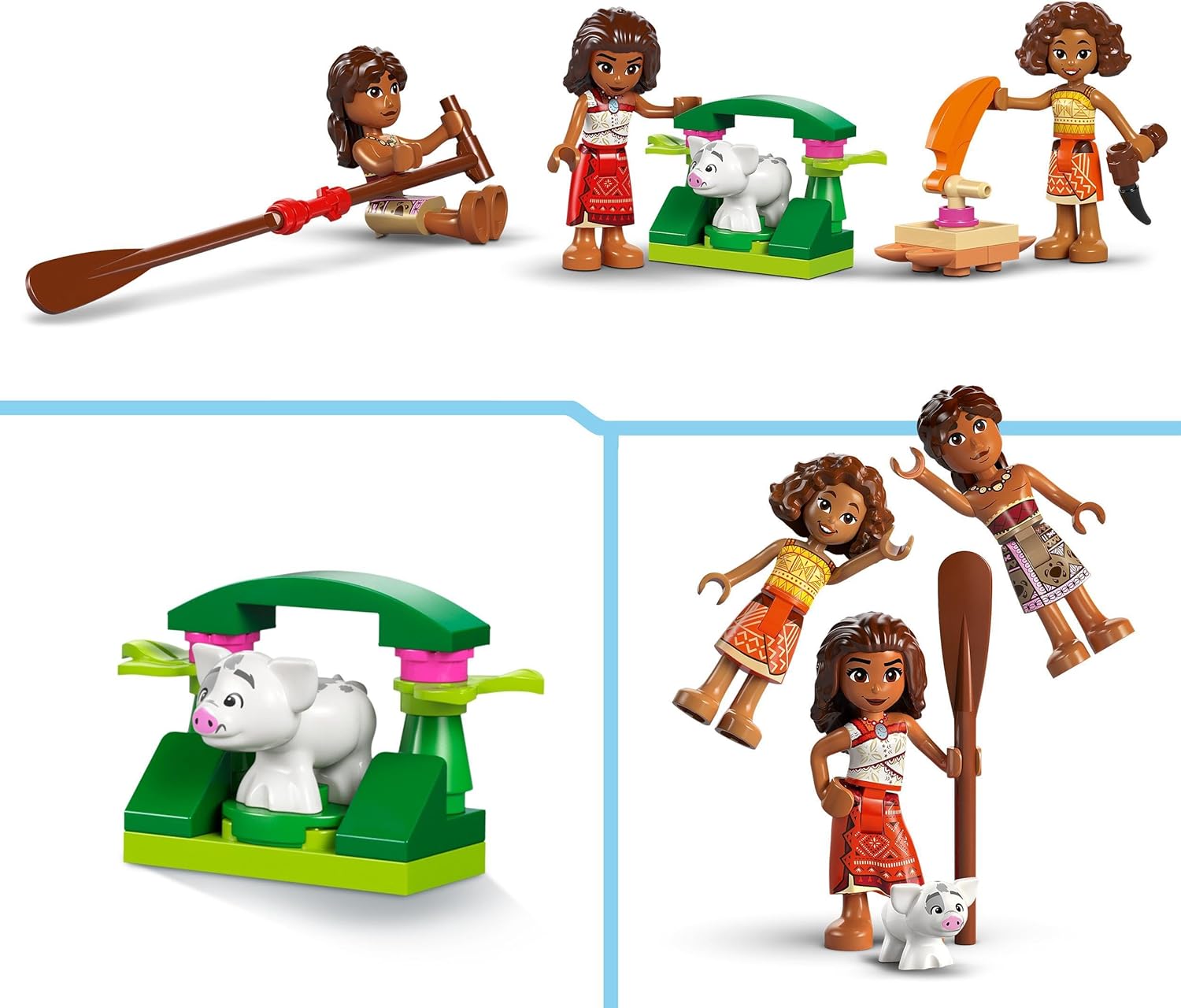 Конструктор LEGO Disney Princess Приключение Моаны блочный - фото 4