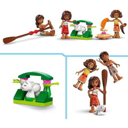 Конструктор LEGO Disney Princess Приключение Моаны блочный