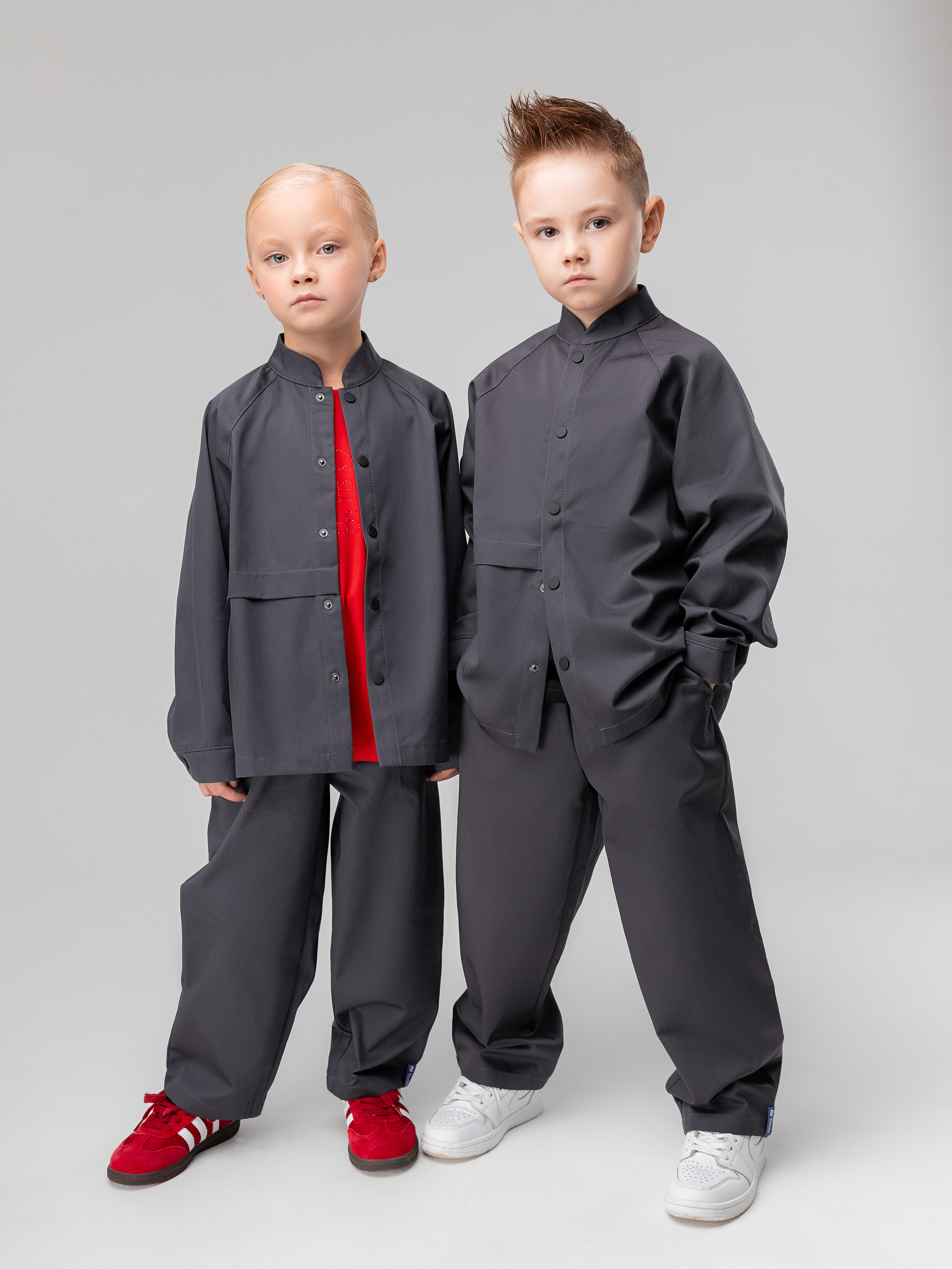 Костюм Bodo 11-640MU_серый - фото 2