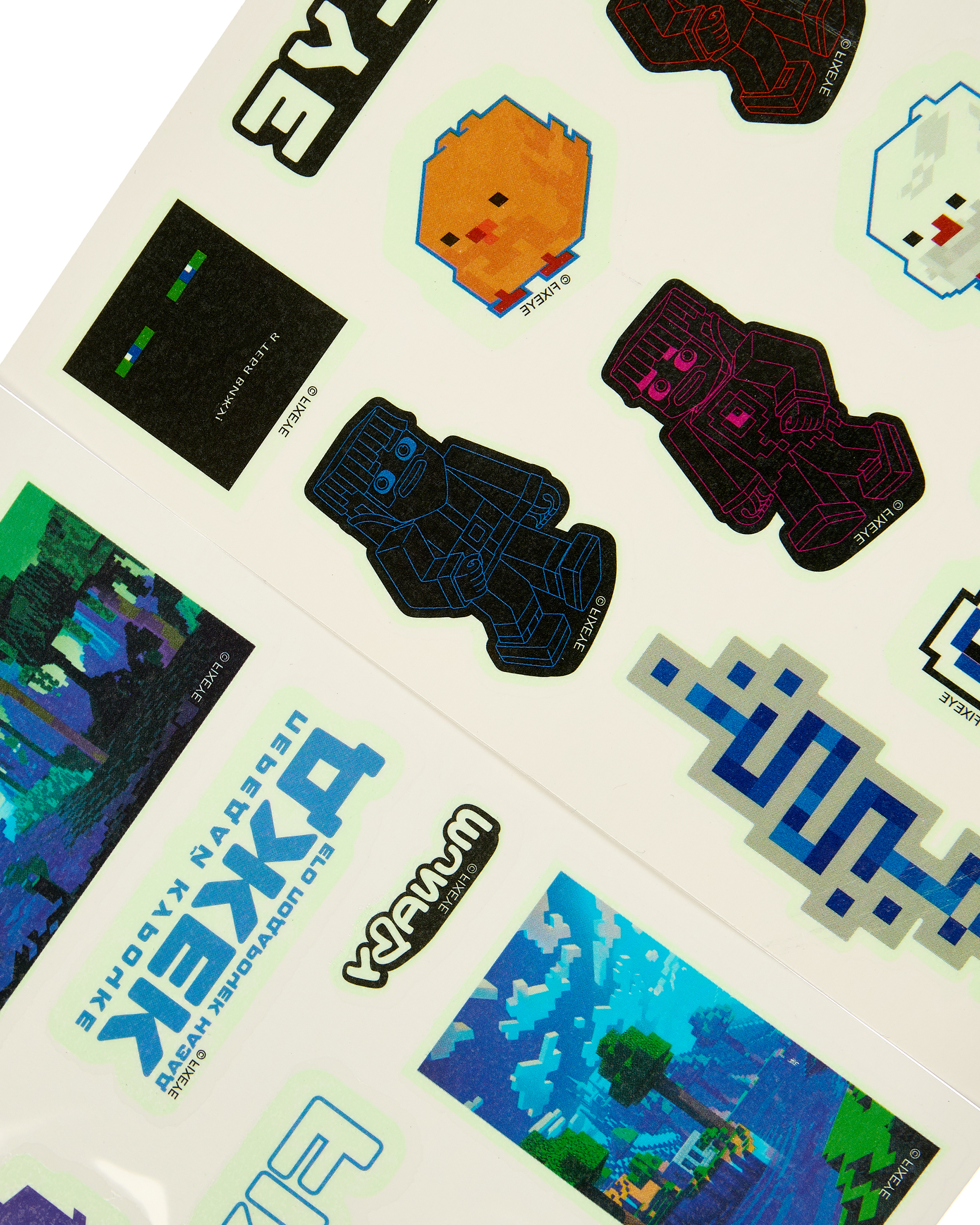 Наклейки Munaby Fixeye 20 шт. - фото 3