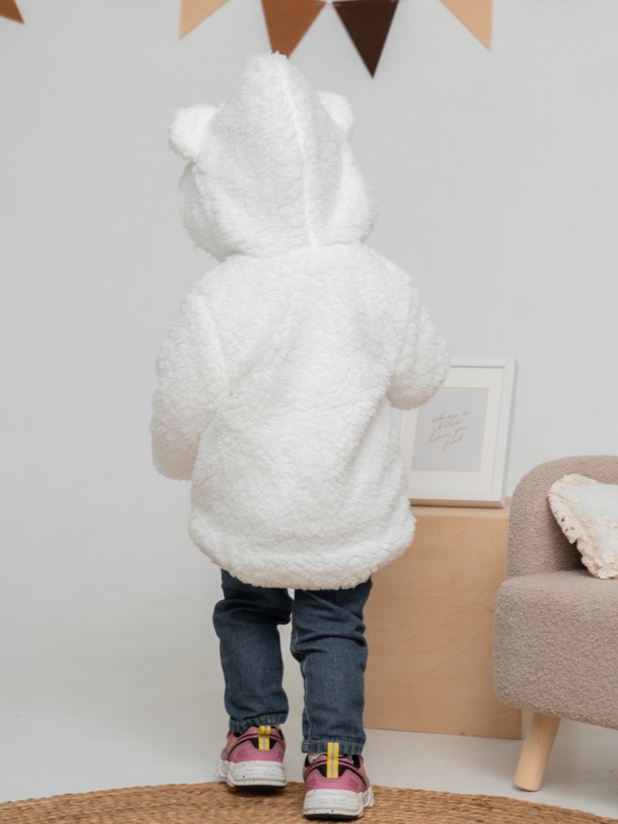 Куртка Timpuh teddy white sherpa - фото 8