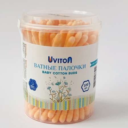 Ватные палочки Uviton 100 шт.