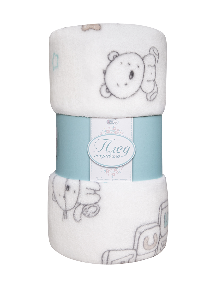 Плед Baby Nice 100 x 140 см велсофт - фото 4