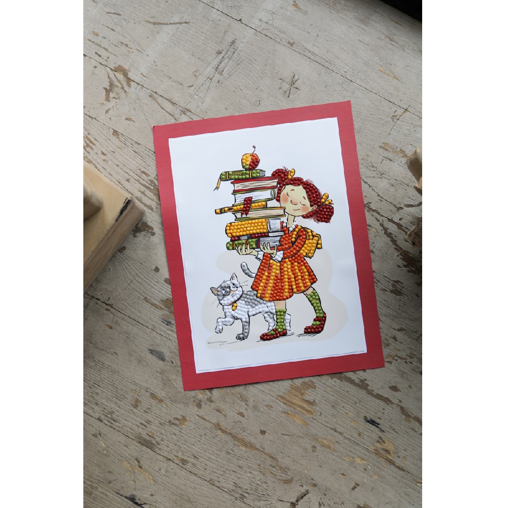 Алмазная мозаика Фрея Школьница - фото 2