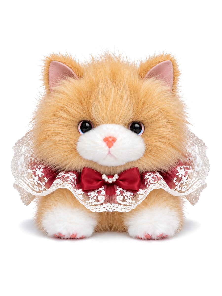 Мягкая игрушка Maxitoys Кошечка рыжая 43 см - фото 1
