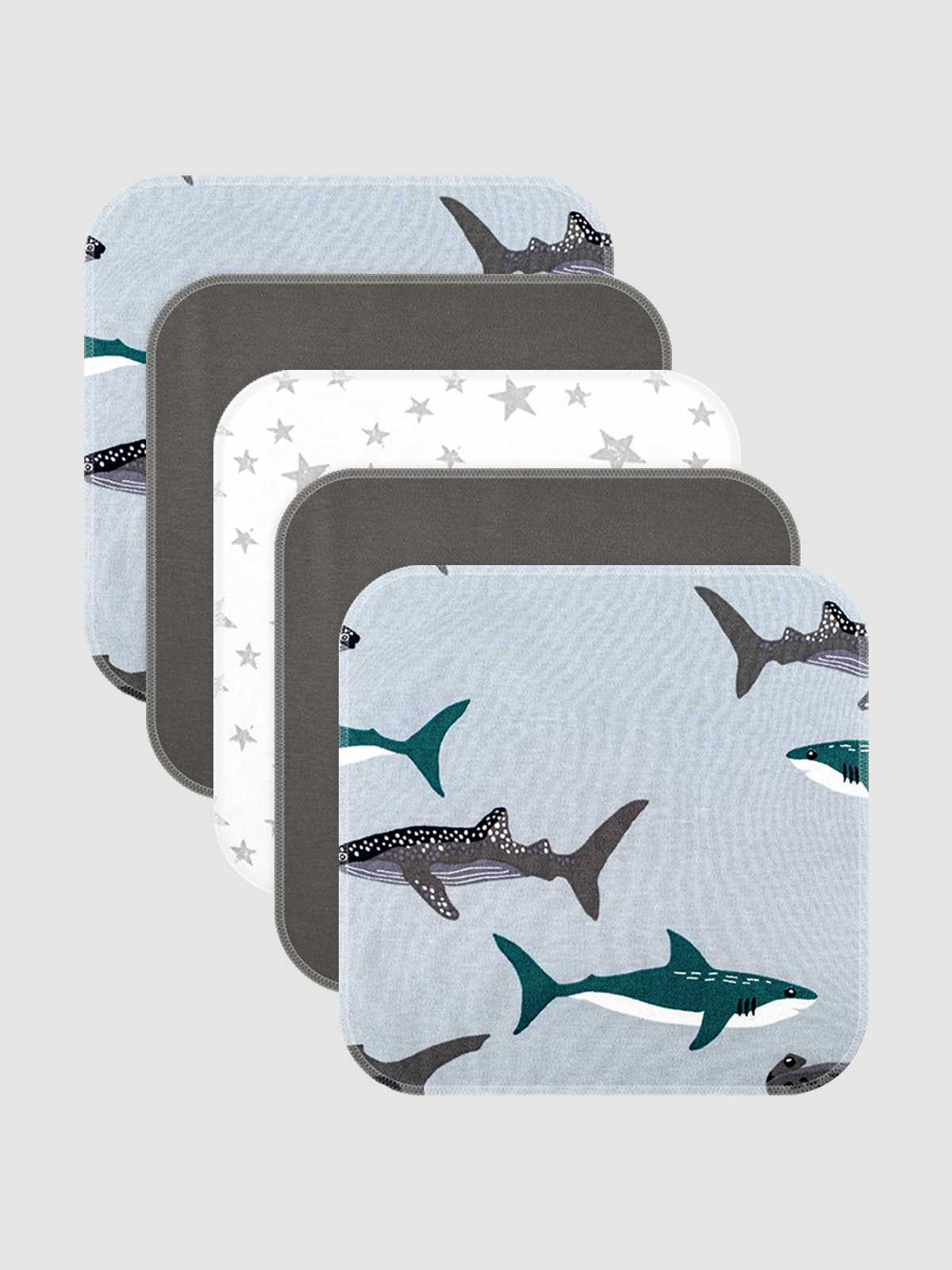 Нагрудник Mjolk текстиль 5 шт. - фото 2