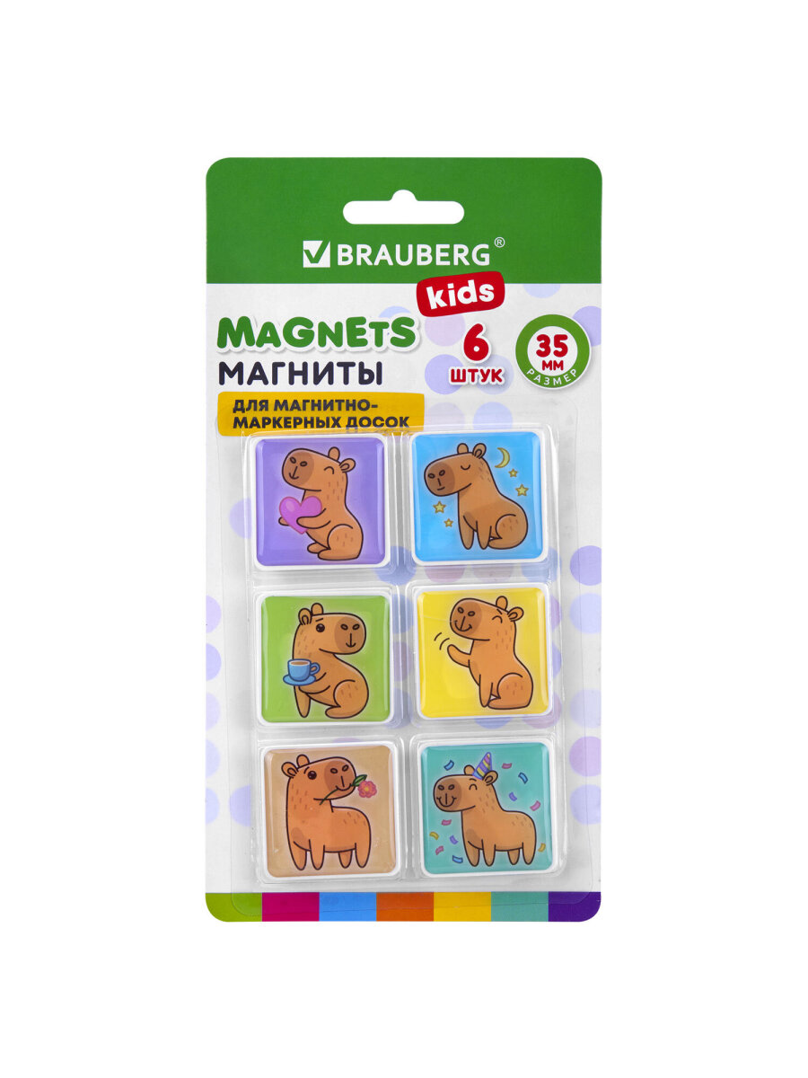 Магнит Brauberg 6 шт. - фото 2